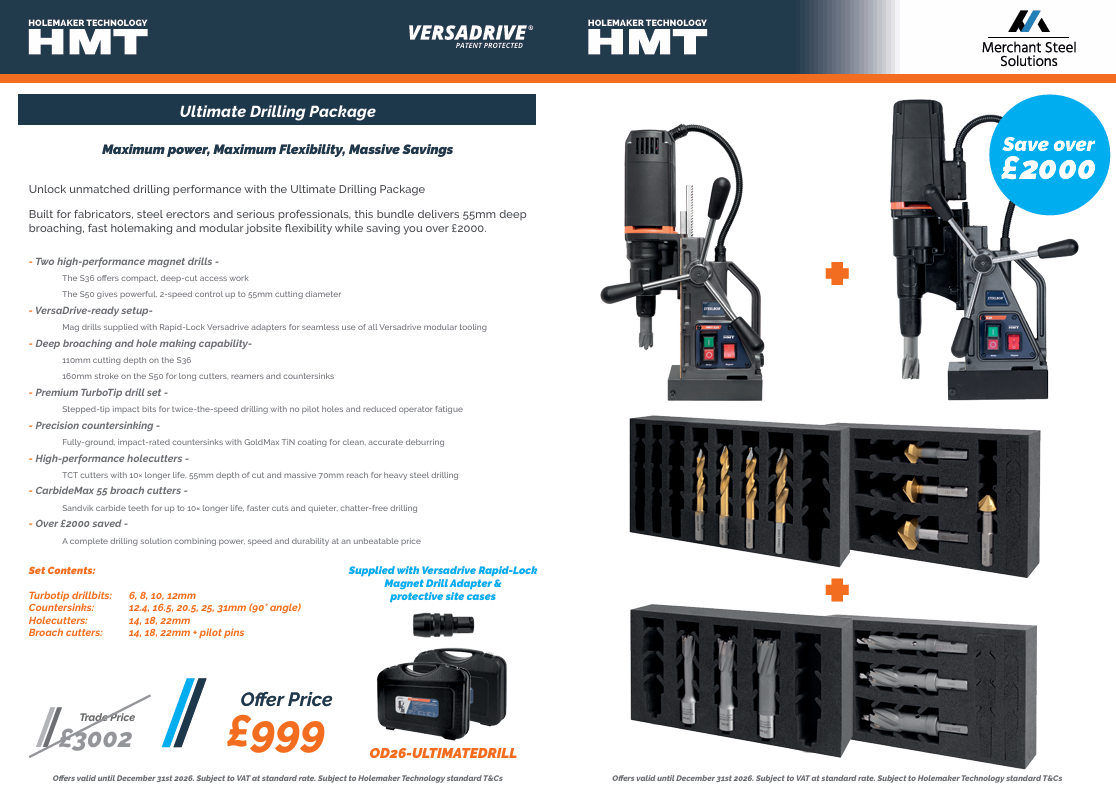 HMT - Ultimate Drilling Package