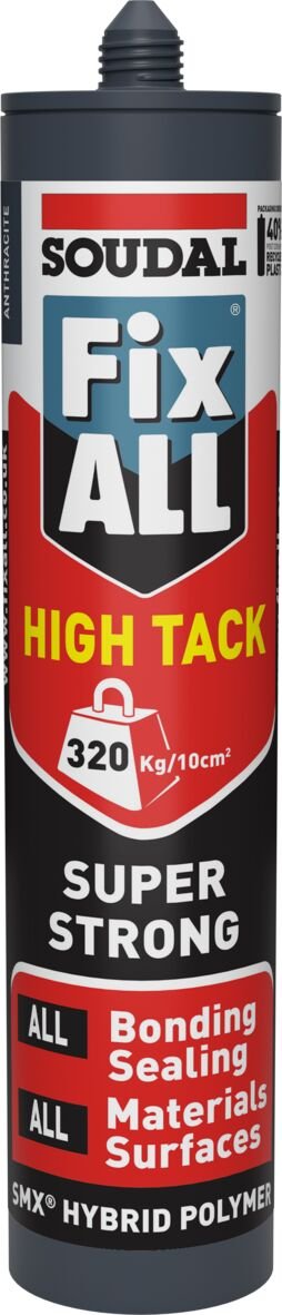 Soudal Fix All High Tack Anthracite 290ml 156666