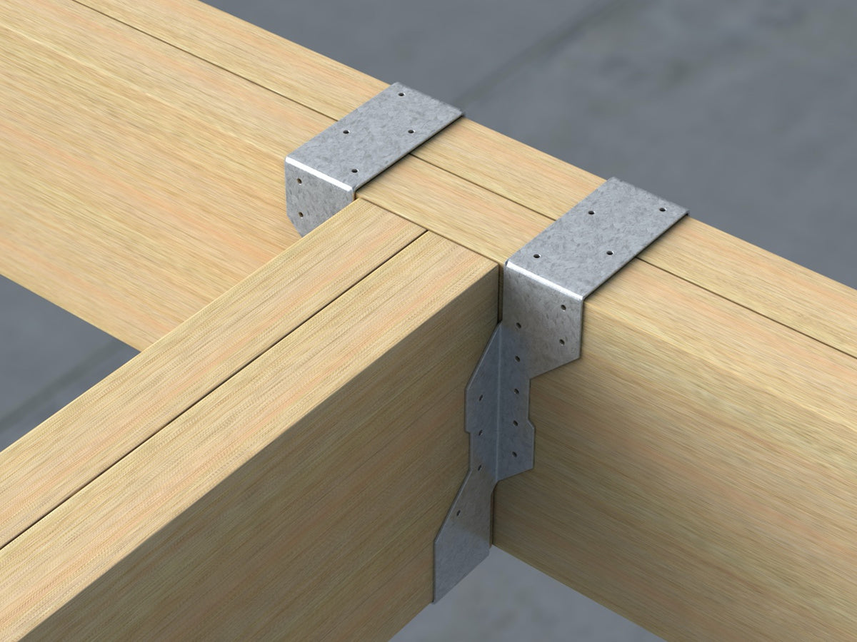 BPC B460 long leg timber hanger - representative application image