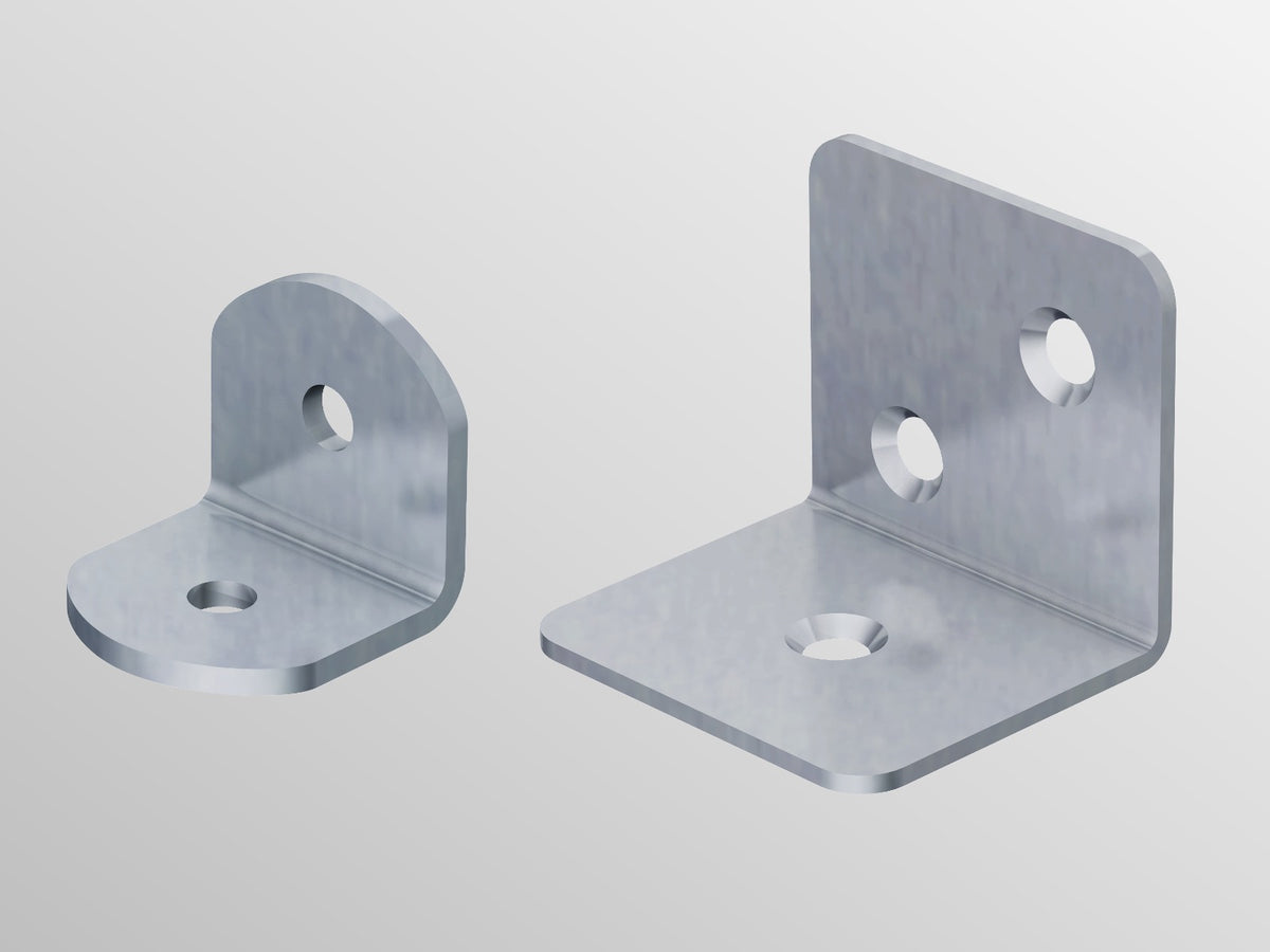BPC BRA light duty angle brace range showing both sizes