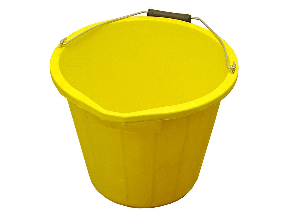 FAI/FULL 3 GALLON 14 LITRE BUCKET - YELLOW FAI3GBUCKYEL — official Faithfull product photograph