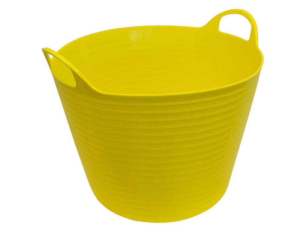 FAI/FULL POLYETHYLENE FLEX TUB 15L YELLOW FAIFLEX15Y