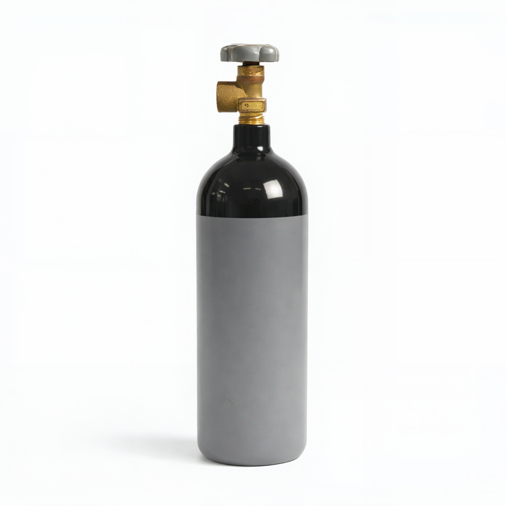Adams Gas 2 litre oxygen-free nitrogen cylinder