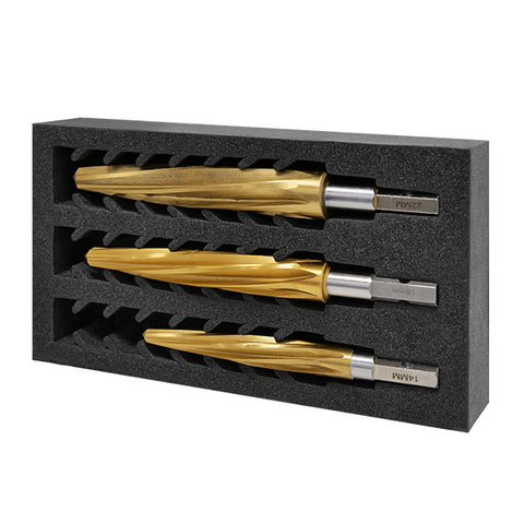 VersaDrive® Reamer InsertFoam Sets — official supplier photo; supplied sizes and contents as listed.
