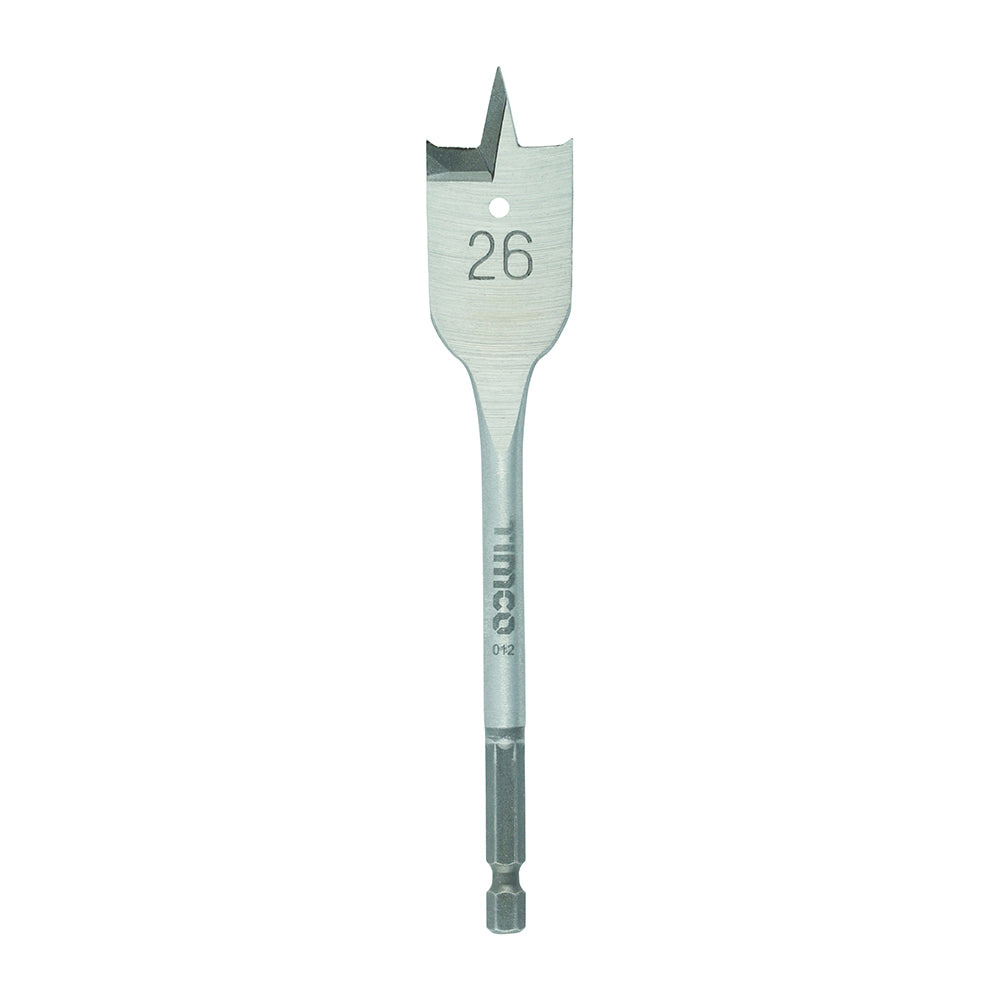 TIMCO FB26 flat wood bit — official supplier product photograph.
