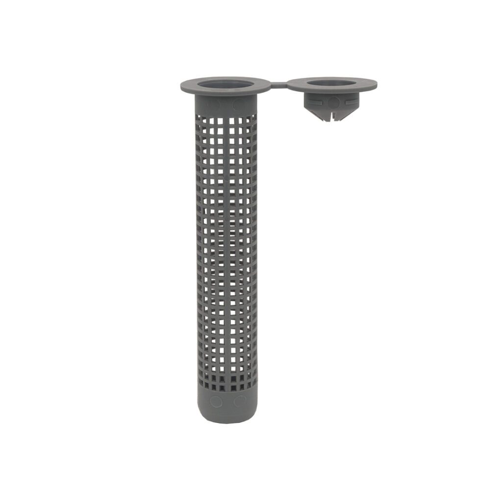 JCP nylon sleeve with stud alignment collar — supplier range image; see listing for size and quantity