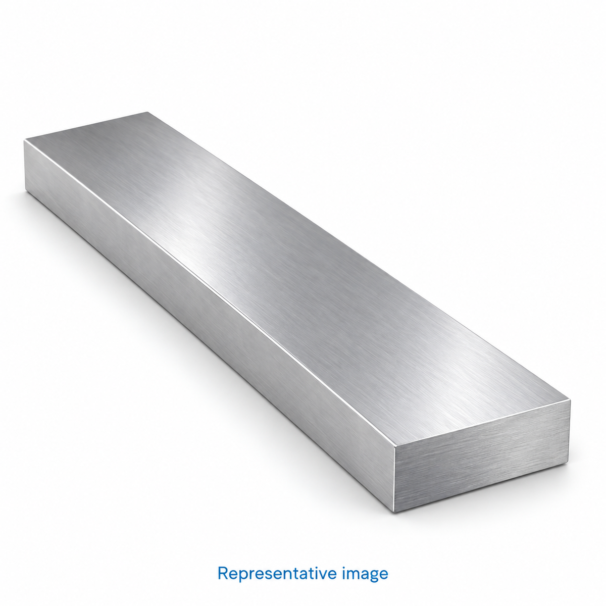 Representative solid rectangular flat bar; size and specification vary — see product details