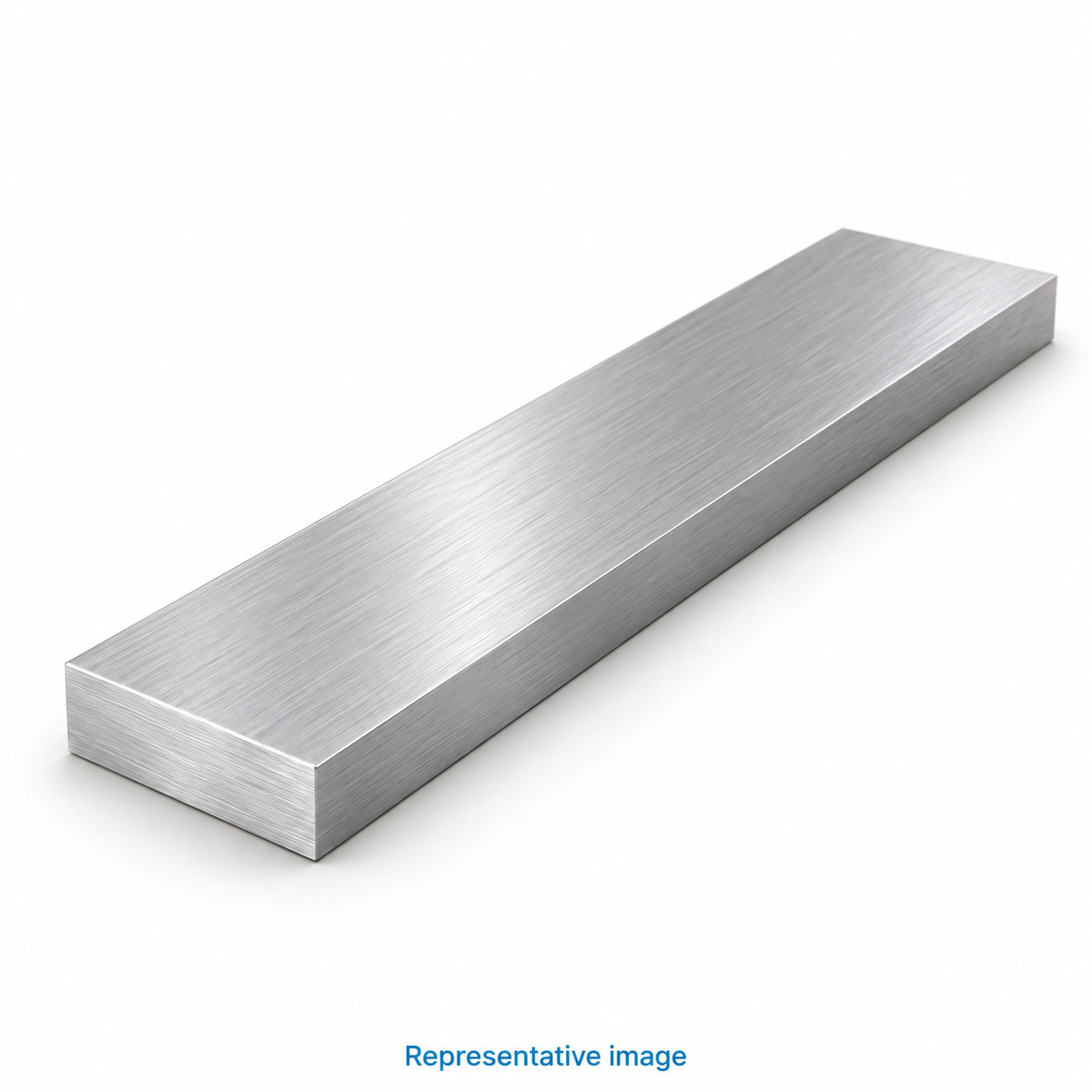 Representative solid rectangular flat bar; size and specification vary — see product details