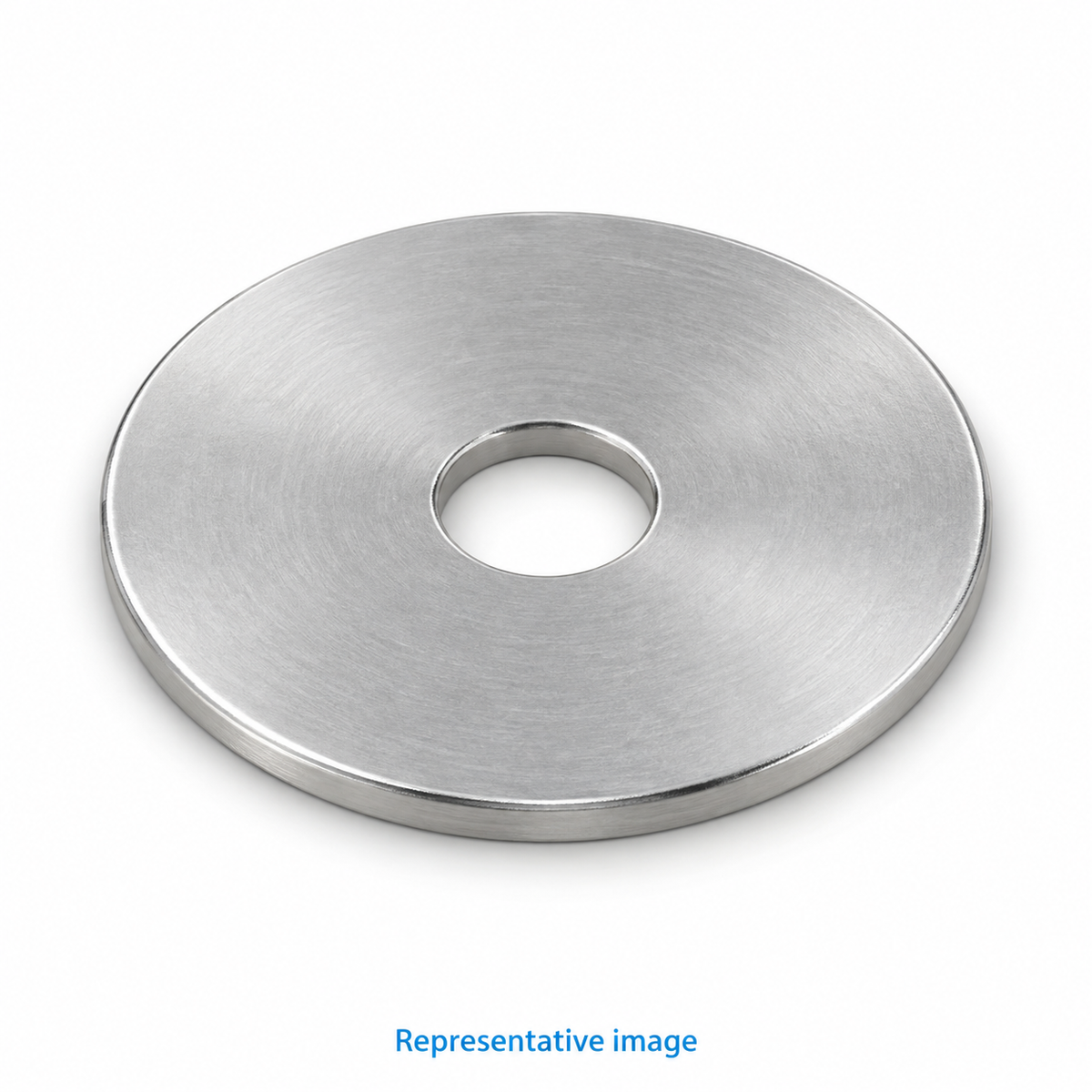Representative broad circular thin penny washer with small central round hole; size and specification vary — see product details