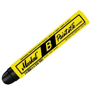 Markal B Painstik Solid Paint Marker (Black)