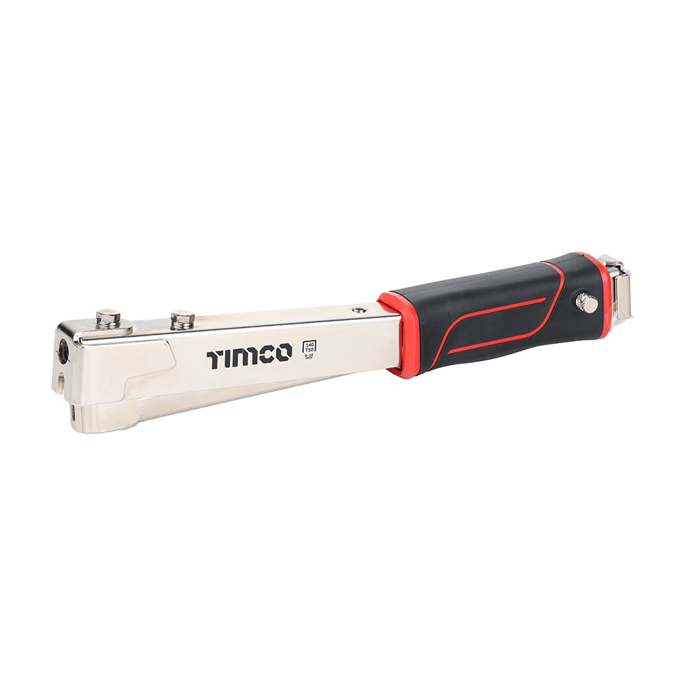 TIMCO HEAVY DUTY HAMMER TACKER 6-10MM TO SUIT T50 & 140 TYPE STAPLES — official TIMCO product photograph