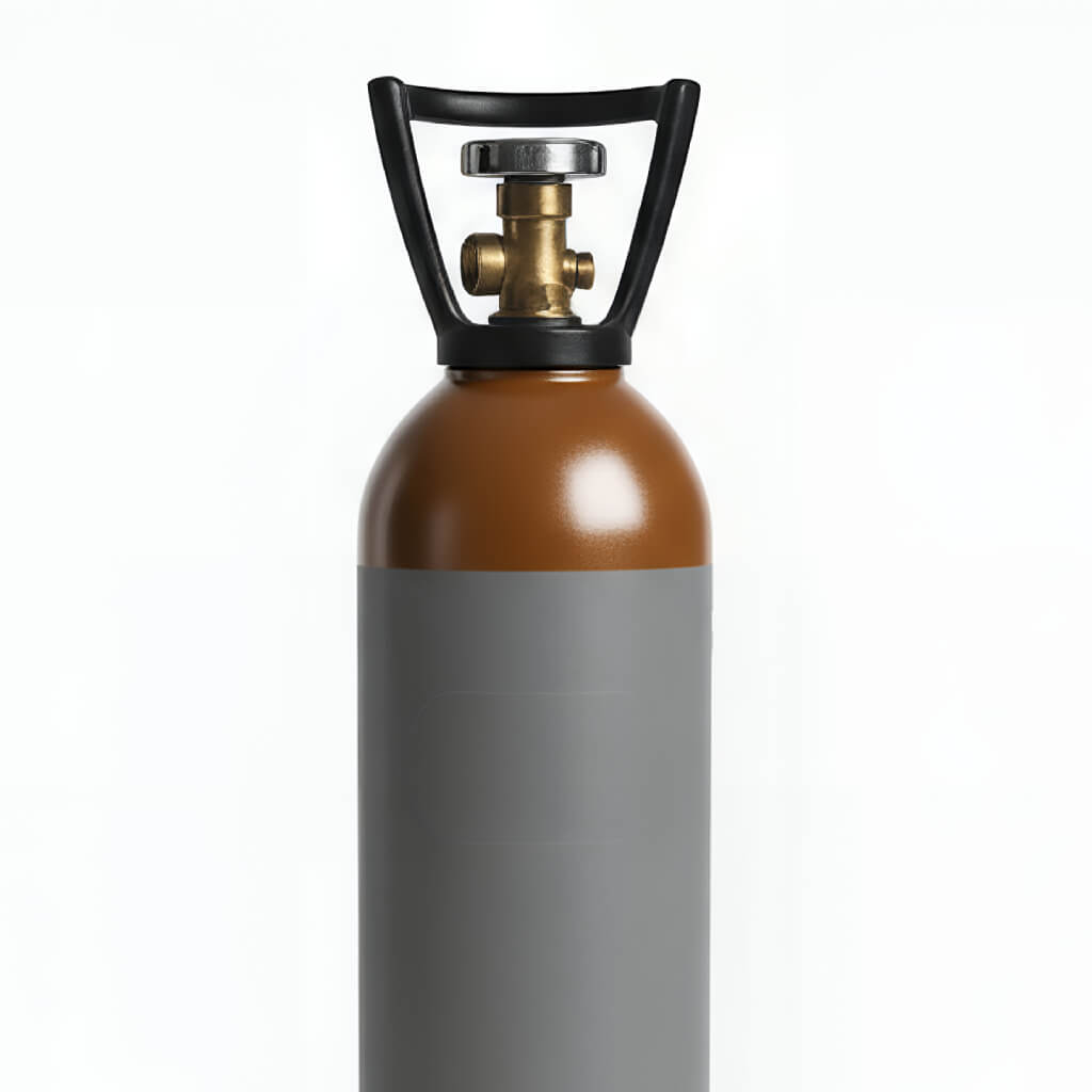 Adams Gas refillable helium cylinder — supplier range image