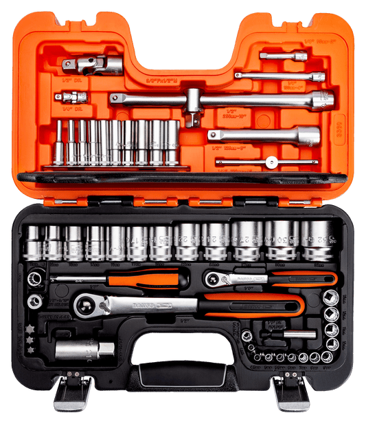 BAHCO 1/4 & 1/2" SOCKET SET 56 PIECE BAHS560 — official Bahco product photograph