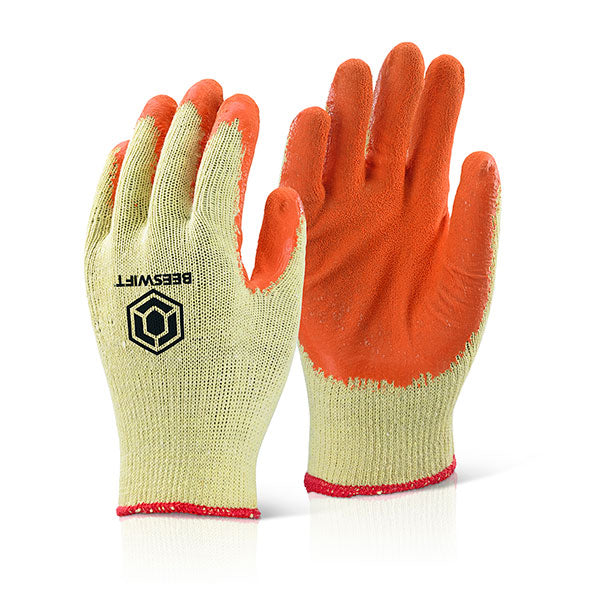 Economy Grip Glove Orange  LARGE 9 EC8NORL — representative product photo