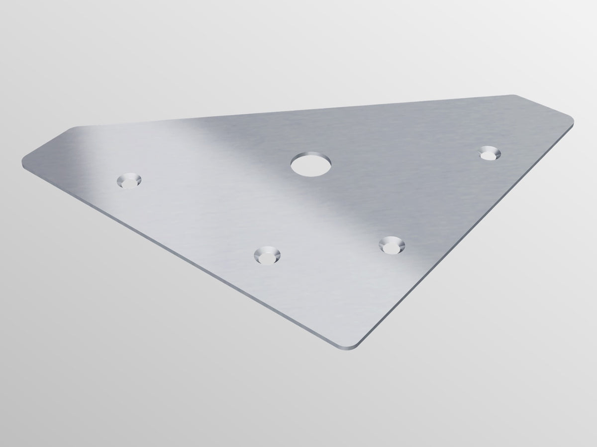 BPC CPL 82 x 82mm corner plate