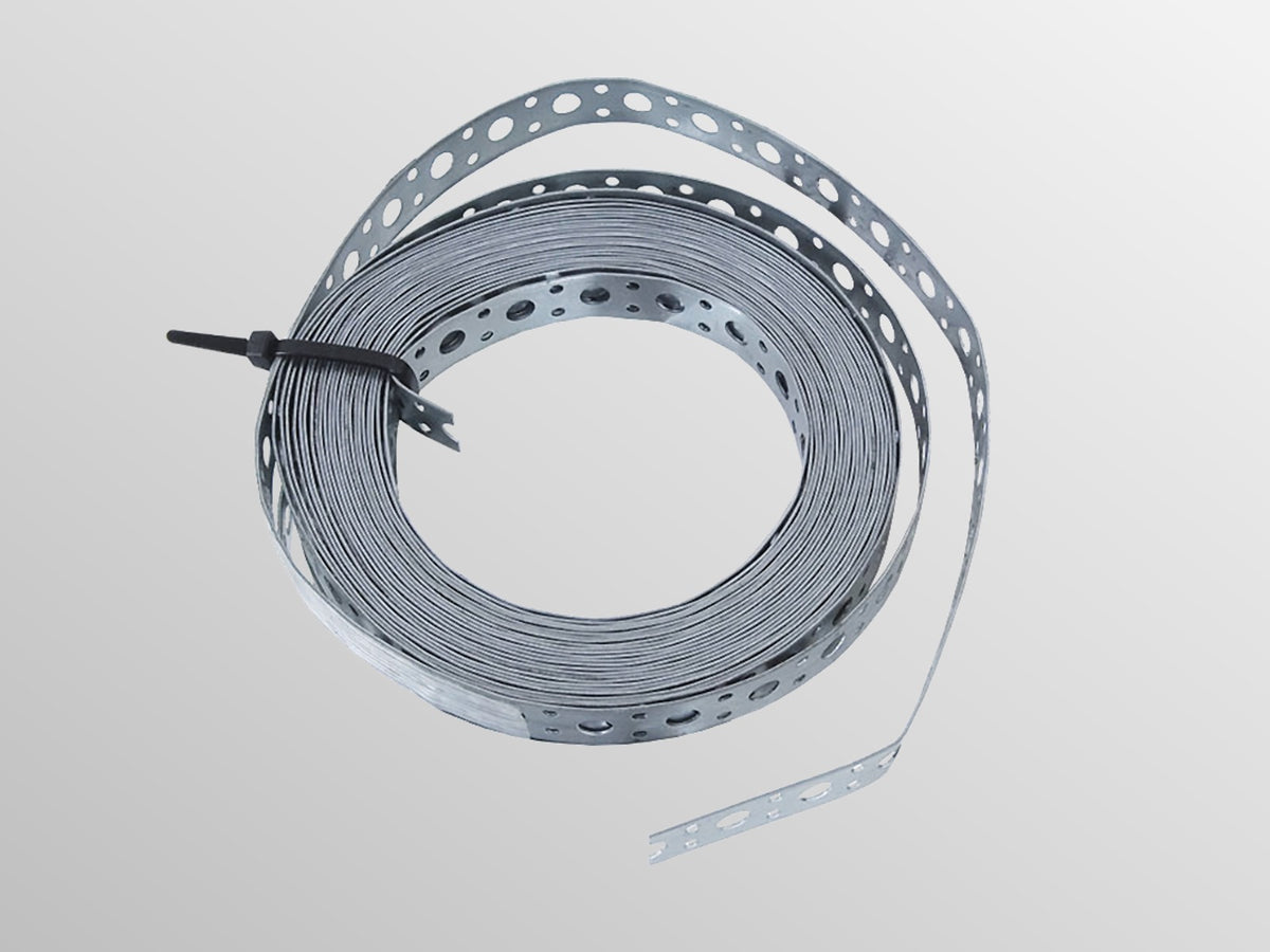 BPC MFS perforated galvanised fixing strap coil - representative image