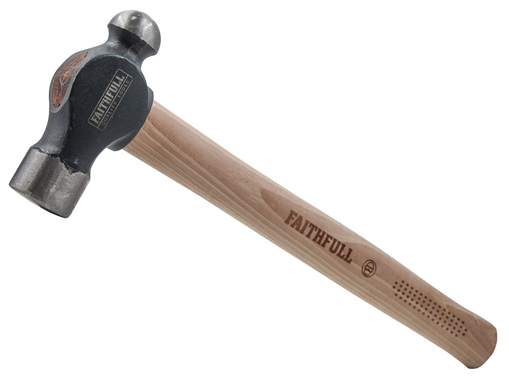 FAI/FULL BALL PEIN HAMMER HICKORY SHAFT 24OZ FAI BPH24FSC — official Faithfull product photograph