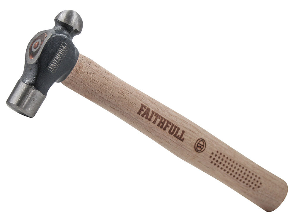 FAI/FULL BALL PEIN HAMMER HICKORY SHAFT 12OZ FAIBPH12