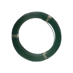 BX 10 GRN PLASTIC COAT TIE WIRE 100Mx1MM