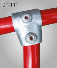 Q-CLAMP 201-C SHORT TEE 0-11 DEG
