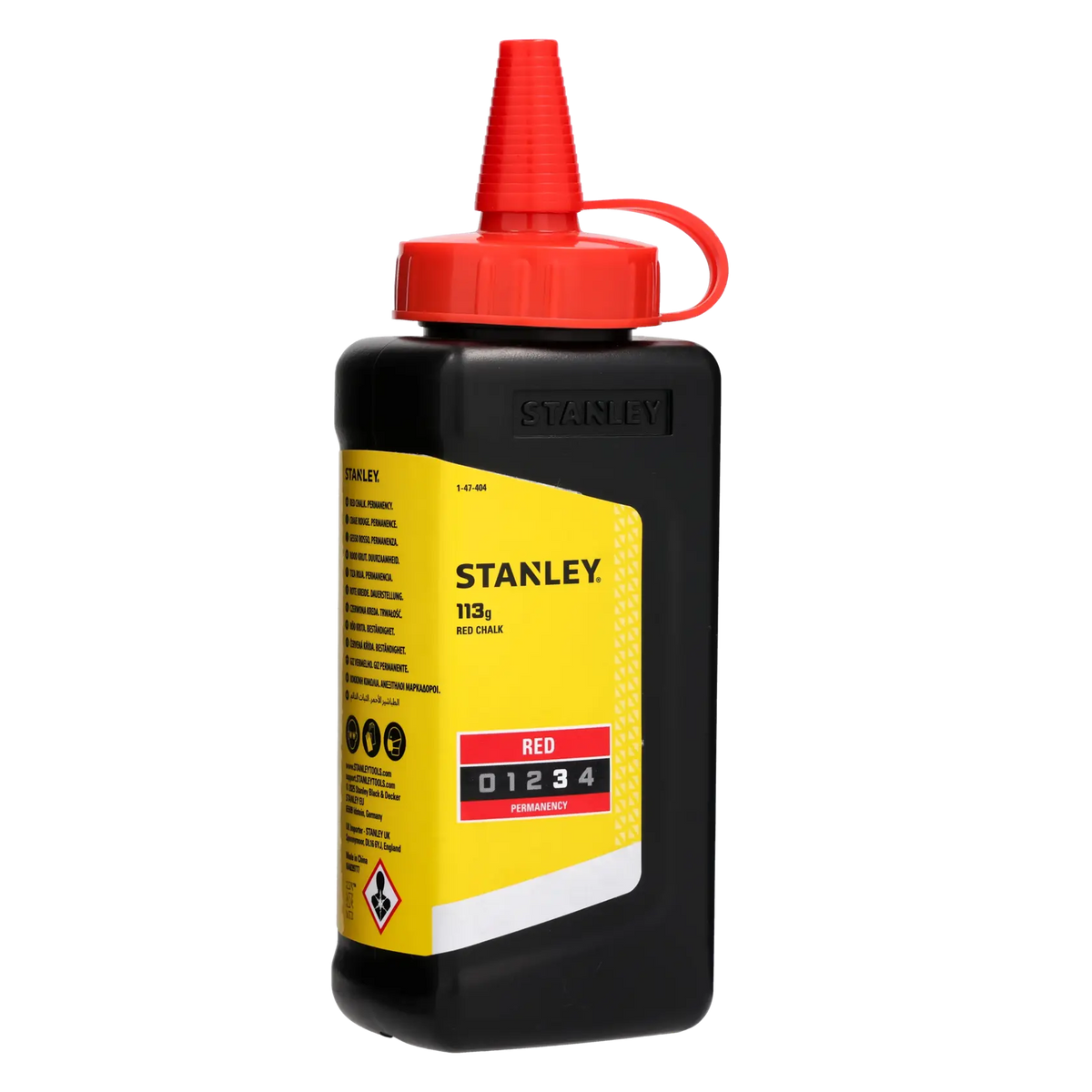 STANLEY CHALK REFILL 113G RED STA147404 – supplier product photo