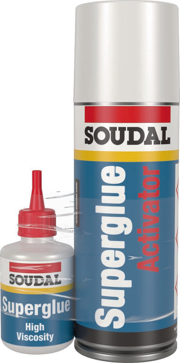 Soudal Mitre Kit 200ml + 50g Superglue Duo Kit 115103