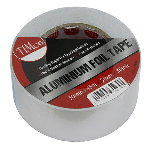 Aluminium Foil Tape 45m x 50mm AFT50