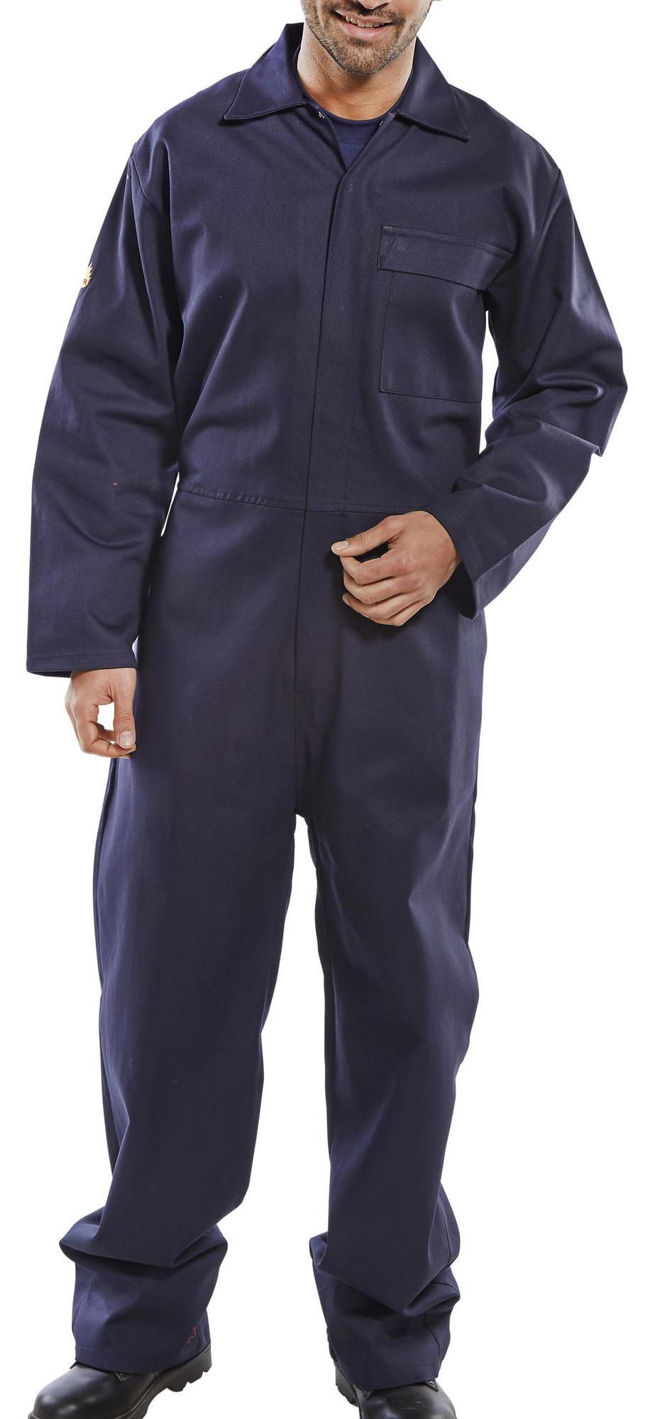 Fire Retardant Boiler Suit NavySize 44 CFRBSN44