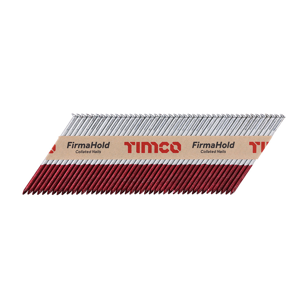FirmaHold Collated Clipped Head Nails Trade Pack - RING Shank - FirmaGalv+ NO GAS CPLT75 pack 2200
