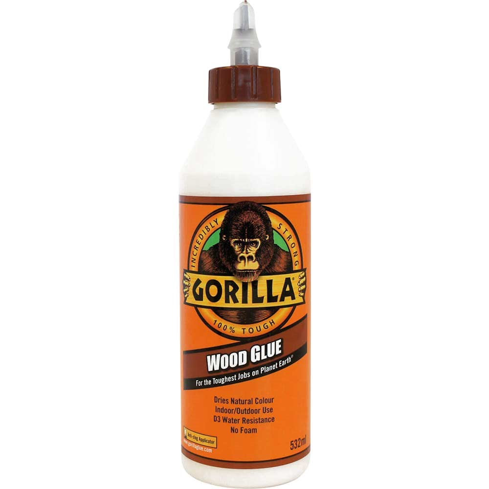 Gorilla PVA Wood Glue 532ml GRGGWG536