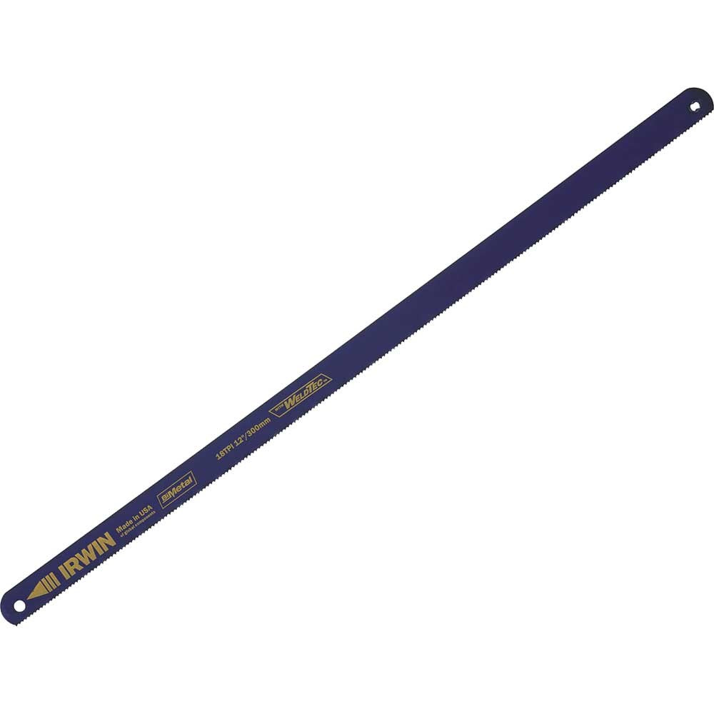 IRWIN BIMETAL HACKSAW BLADES (2)300MM 18T IRW10504523