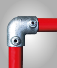 Q-CLAMP 125 2 WAY ELBOW 90 DEG - representative supplier image