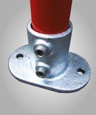 Q-CLAMP 132 RAILING BASE FLANGE - representative supplier image