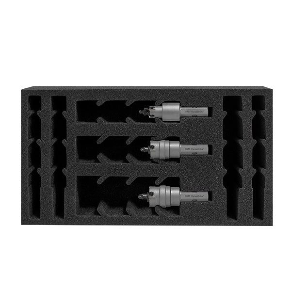 HMT Versadrive TCTSheetcutter Holesaws insert Foam Set - 14,18,22mm 101050-SET1 SPECIAL OFFER