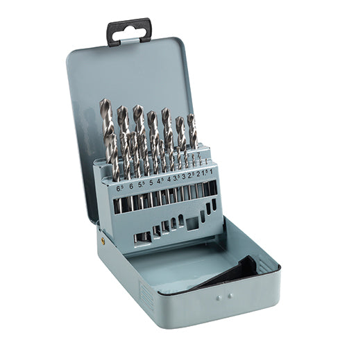 Ground Jobber Drills Set - HSS — official supplier photograph; dimensions and pack contents as listed.