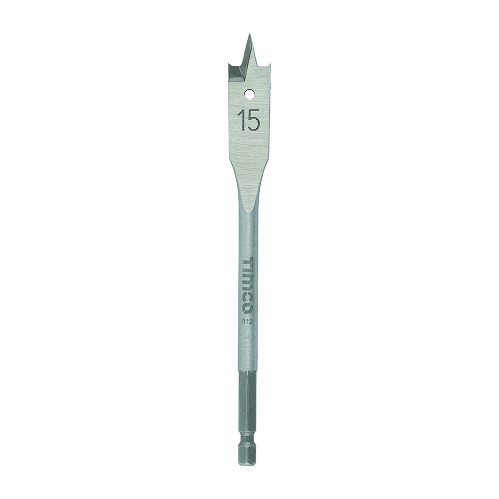 TIMCO FB15 flat wood bit — official supplier product photograph.