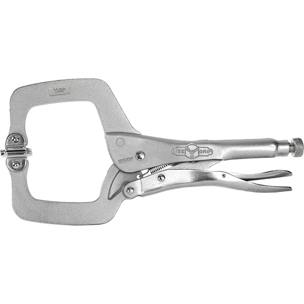 Irwin 11SP Locking C-Clamp Swivel Pad 275m 11" VIS11SP