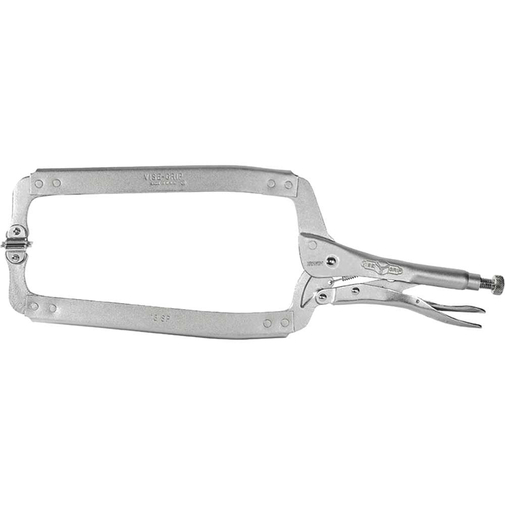 Irwin 18SP Locking C-Clamp Swivel Pad 450mm 18" VIS18SP