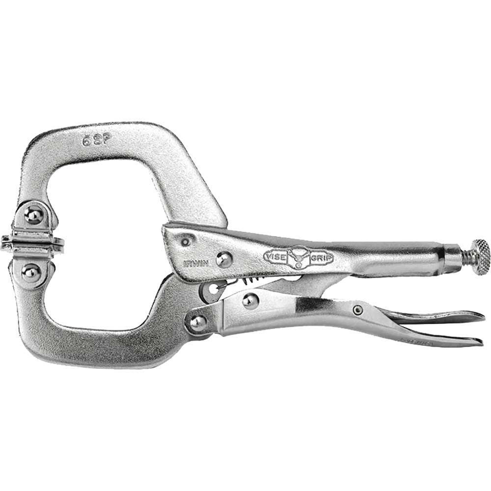 Irwin 6SP Locking C-Clamp Swivel Pad 150mm(6in) VIS6SP