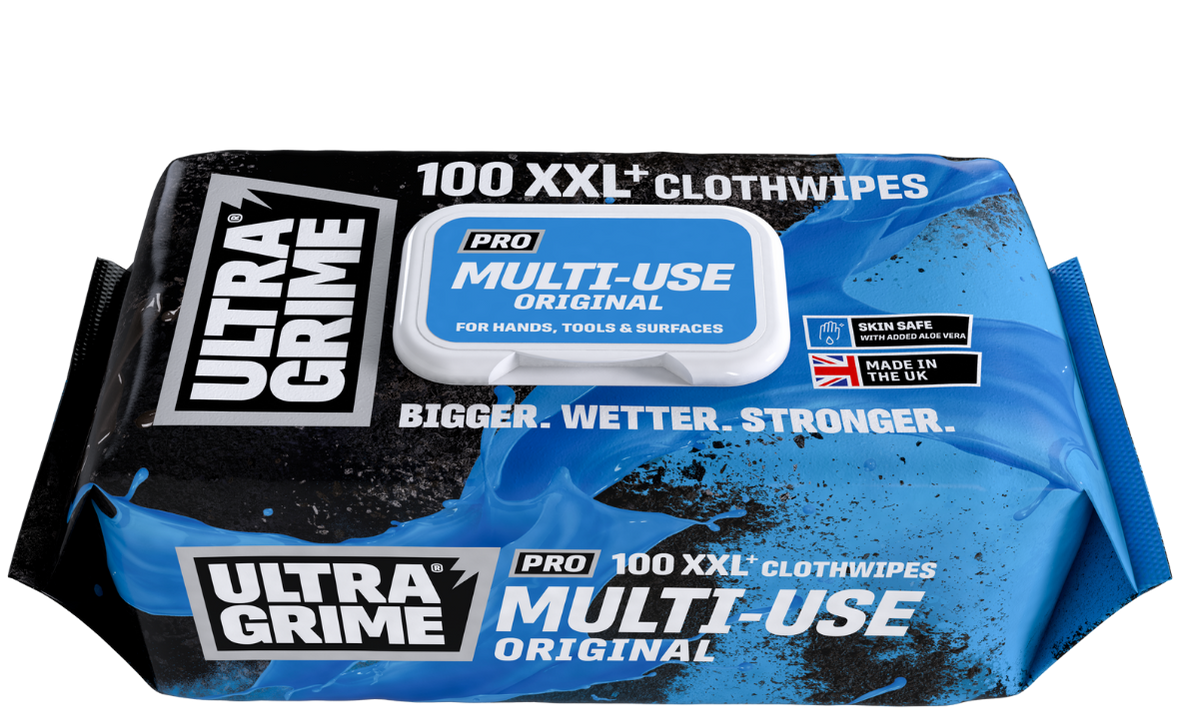 Ultragrime 5900 Multi Use wipes - pack of 100 BLUE