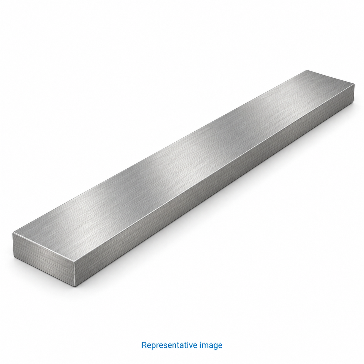 Representative solid rectangular flat bar; size and specification vary — see product details