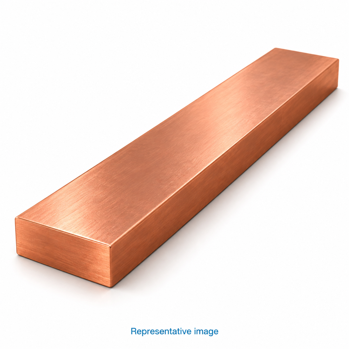 Representative solid rectangular flat bar; size and specification vary — see product details