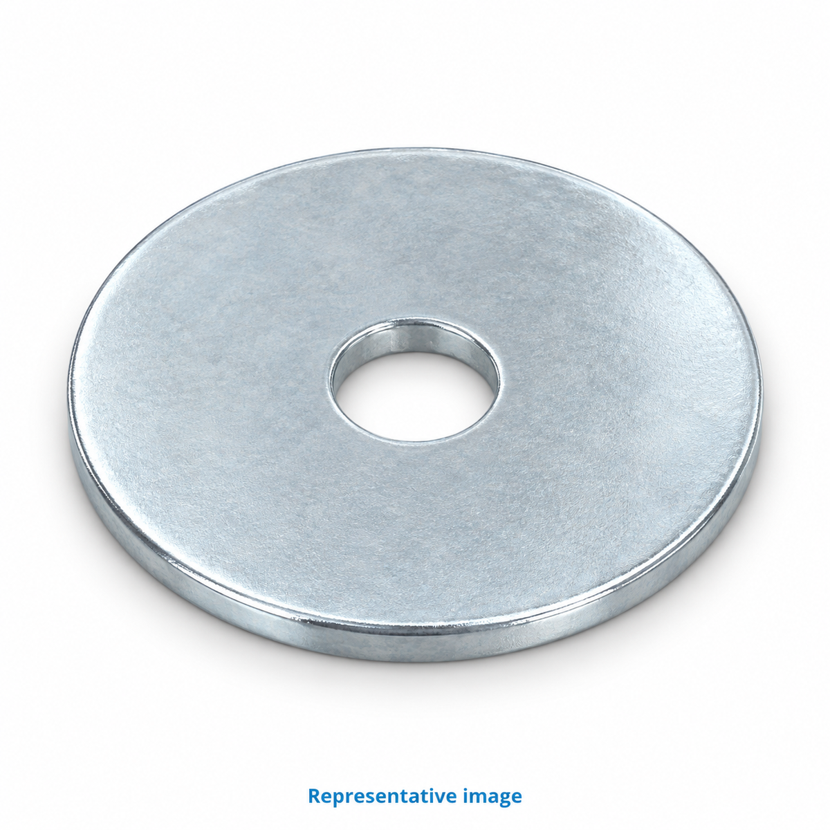 Representative broad circular thin penny washer with small central round hole; size and specification vary — see product details