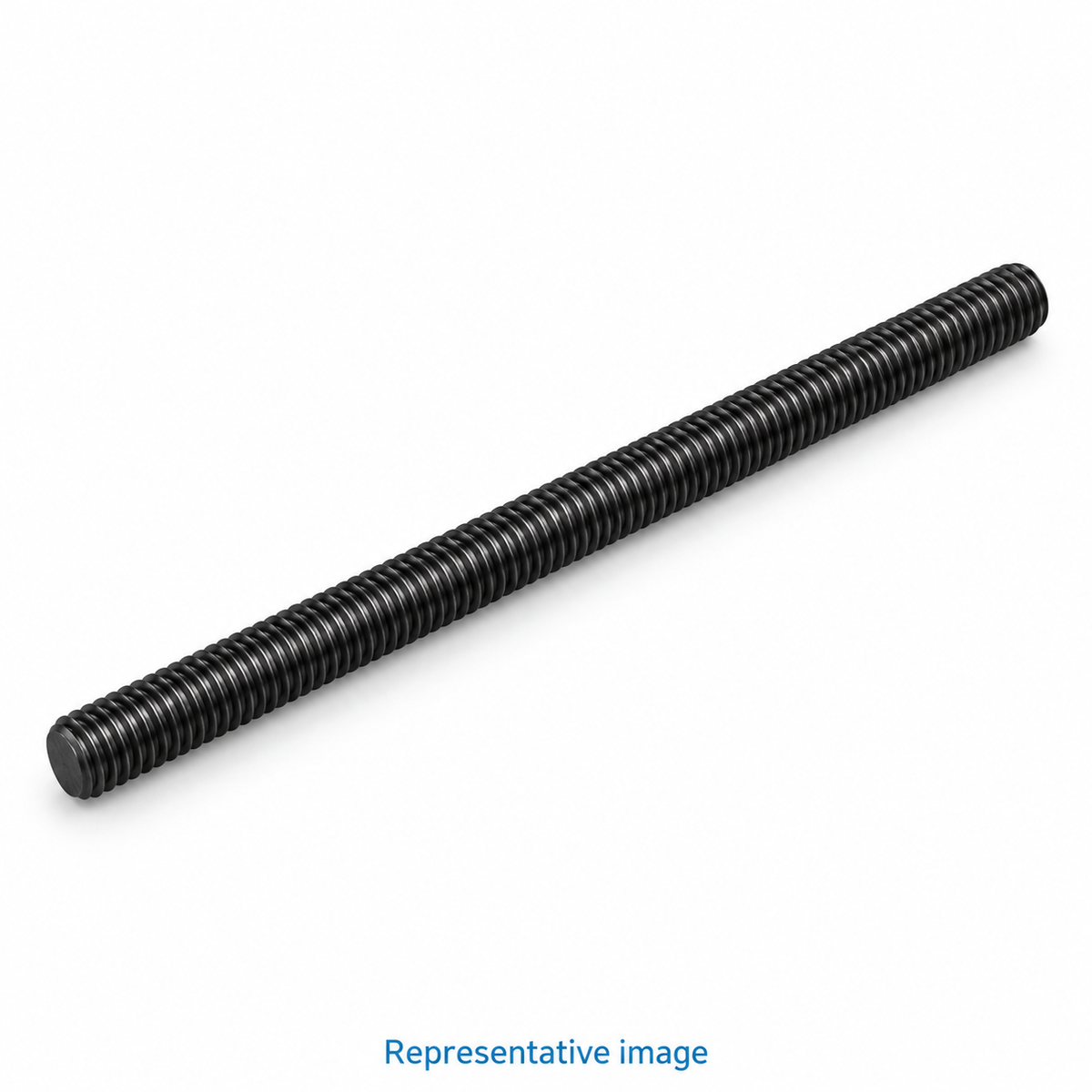 Representative long fully threaded straight rod, no head; size and specification vary — see product details
