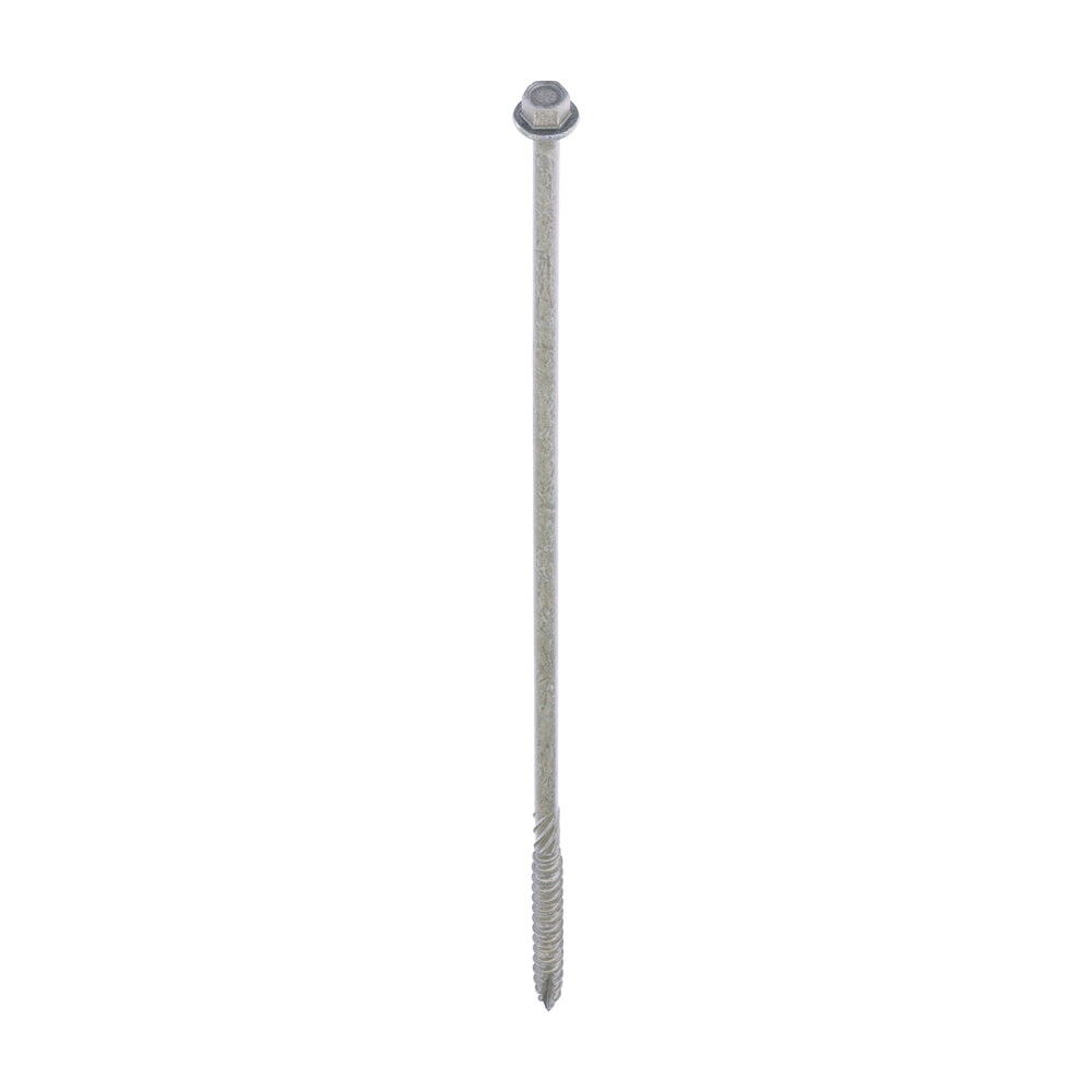 Timber Frame Construction & Landscaping Screws - Hex - Exterior - Green Organic — supplier image; see listing for size and pack quantity