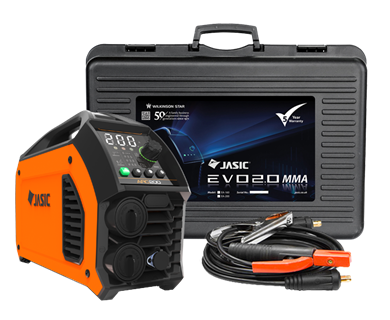 Jasic EVO Arc 200 PFC Inverter c/w Case & Leads