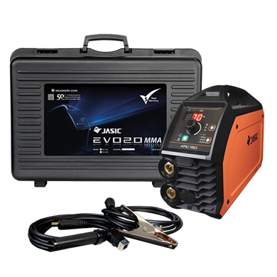Jasic EVO Power Arc 160 c/w Case & Leads