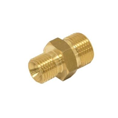 Coupler 1/4" - 3/8" Male RH