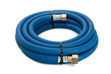 Oxygen Fitted Hose 6mm (1/4") x 5m c/w Hose Check Valves (1/4')
