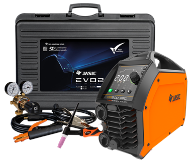 Jasic EVO TIG 200 DC PFC Inverter Package